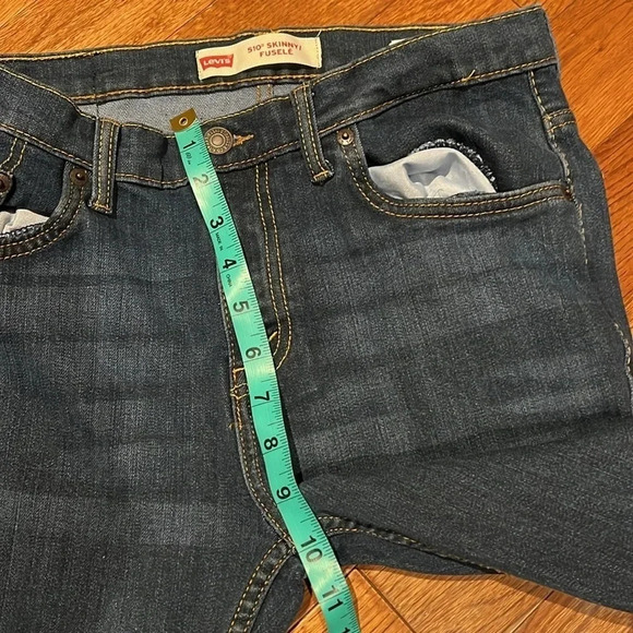 Levi’s strauus blue skinny  5/10 men boys jeans - Picture 9 of 11